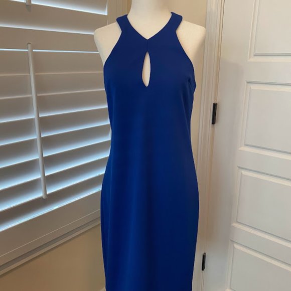 Trina Turk Dresses Trina Trina Turk Keyhole Neck Halter Dress Size